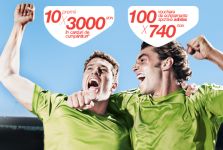 Castiga 10 carduri MOL Blue in valoare de 3.000 de lei si 100 de vouchere pentru echipamente sportive Adidas