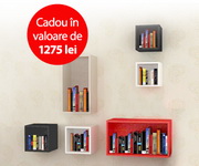 Castiga o biblioteca modulara Spavioki si un voucher Libris in valoare de 700 lei
