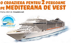 Castiga o croaziera de 2 persoane pe Mediterana de Vest