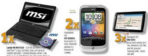 Castiga un laptop MSI, 2 telefoane HTC Wildfire, 3 sisteme GPS Mio si alte 200 de premii