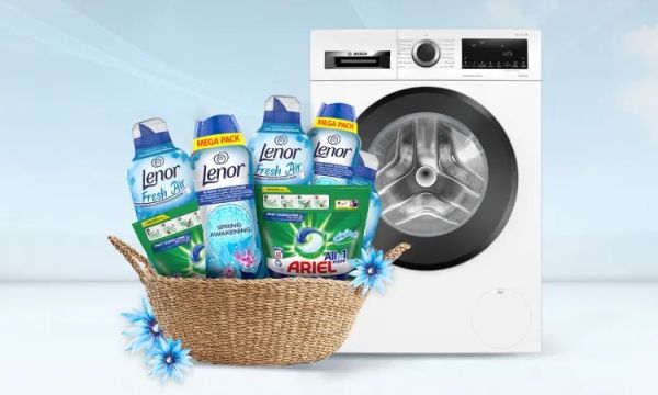 Câștigă 10 pachete cu produse Ariel și Lenor pentru un an