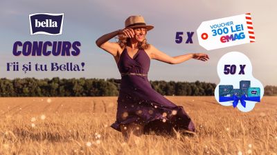 Câștigă 5 vouchere eMAG în valoare de 300 lei fiecare