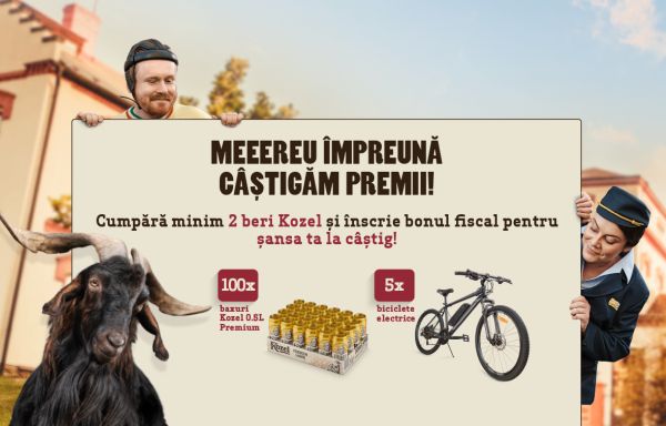 Câștiga 5 biciclete electrice ADO 26+