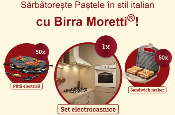 Câștigă un set de electrocasnice Gorenje