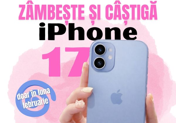 Câștigă un telefon iPhone 17 256GB 5G