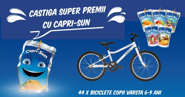 Câștigă 44 biciclete copii Riverside