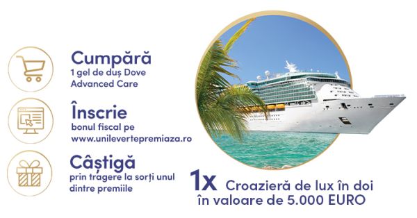 Câștigă o croazieră de lux în valoare de 5.000 euro