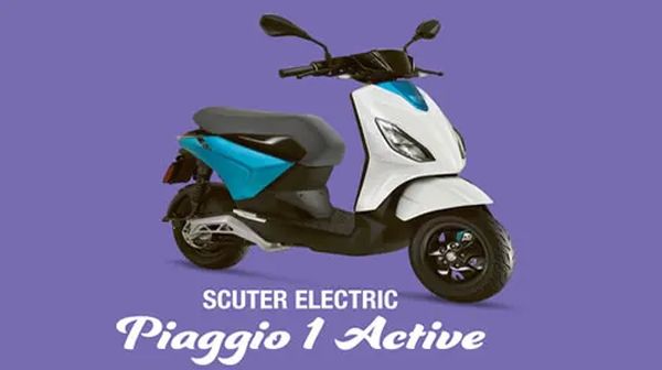Câștigă un scuter electric Piaggio 1+ Active