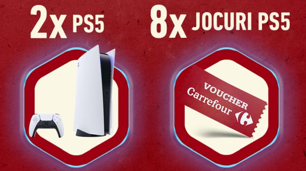 Câștigă 2 console PlayStation 5