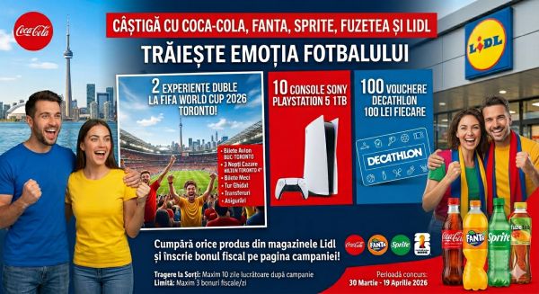 Câștigă 10 console Sony PlayStation 5