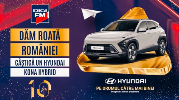 Câștigă o mașină Hyundai Kona Hybrid