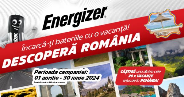Câștigă 20 de vacanțe oriunde în România