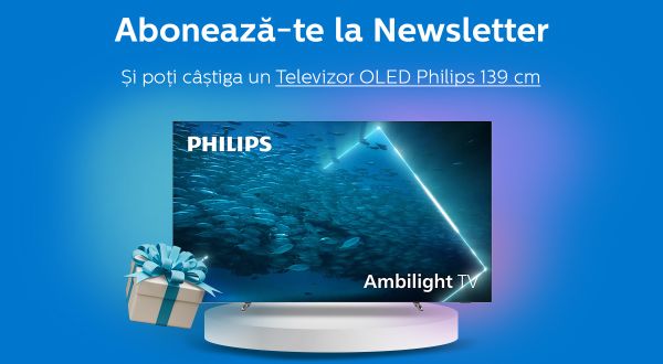 Câștigă un televizor OLED Philips 55OLED707/12
