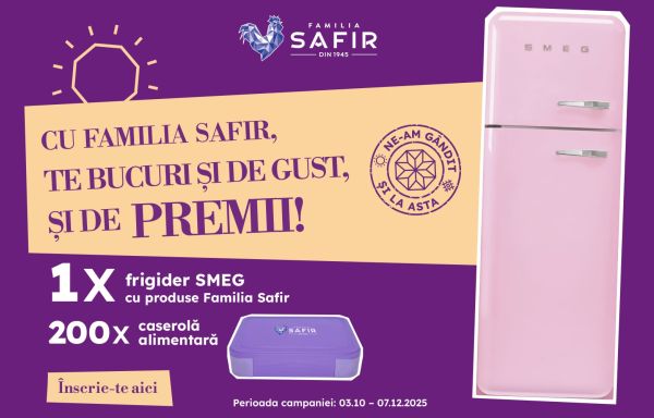 Câștigă un frigider Smeg FAB30LPK5