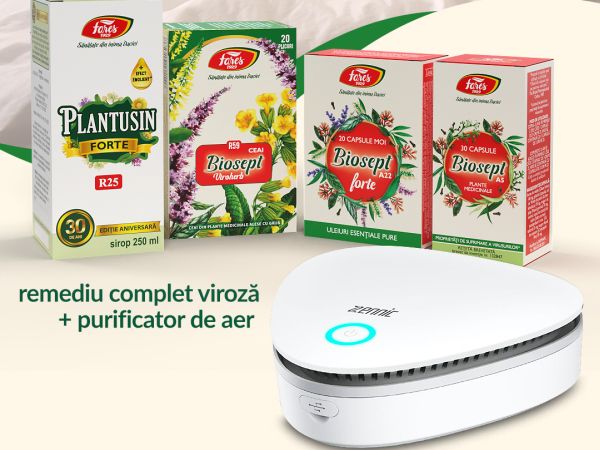 Câștigă 4 purificatoare de aer cu ozon Zennic