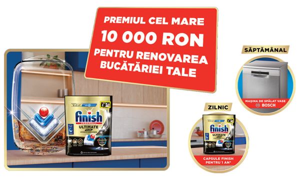 Câștigă 10.000 lei pentru renovarea bucătăriei tale