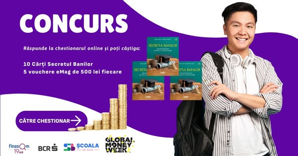 Câștigă 5 vouchere eMAG în valoare de 500 lei fiecare