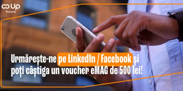 Câștigă 3 vouchere eMAG în valoare de 500 lei fiecare