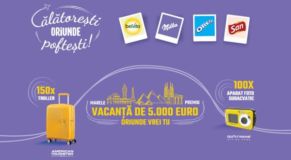 Câștigă o vacanță de 5.000 euro oriunde vrei tu