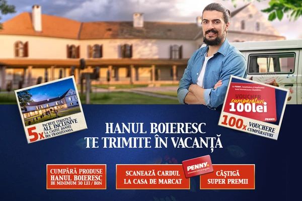 Câștigă 100 vouchere Penny în valoare de 100 lei fiecare