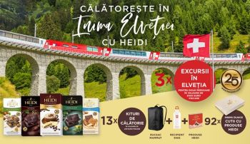 Câștigă 3 vacanțe în Elveția