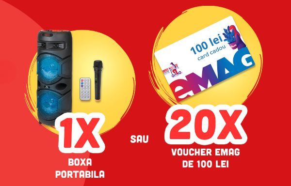 Câștigă o boxă portabilă Akai DJ-Y5L