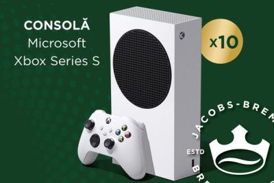 Câștigă 10 console Microsoft Xbox Series S 512 GB