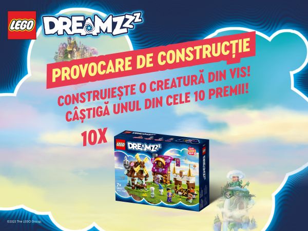 Câștigă 10 seturi LEGO DREAMZzz Satul din vis