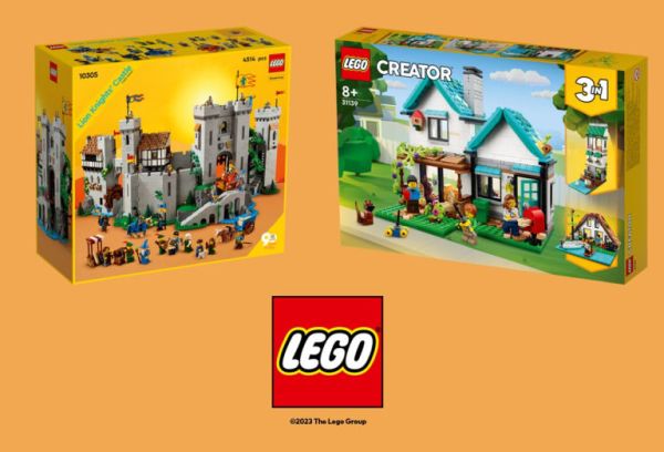 Câștigă un set LEGO Castelul Cavalerilor Leu