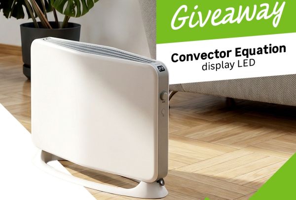Câștigă 2 convectoare electrice Equation 2000W