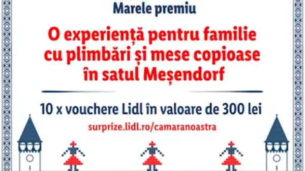 Câștigă o vacanță cu familia la Meșendorf