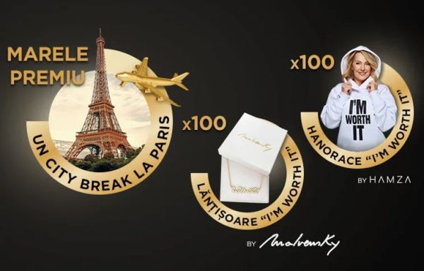 Câștigă o vacanță romantică la Paris