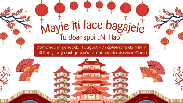 Câștigă o vacanță alături de cineva drag în China