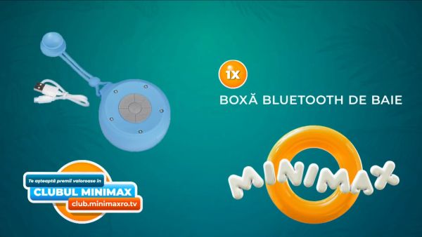 Câștigă o boxă portabilă Shower Power