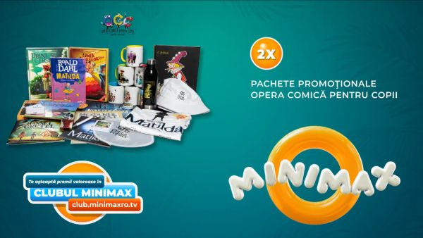 Câștigă 2 pachete promoționale Opera Comică pentru Copii