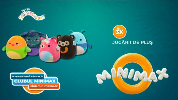 Câștigă 3 jucării de pluș Squishmallows