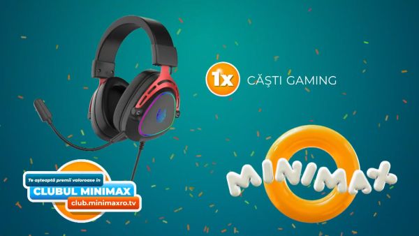 Câștigă o pereche de căști gaming cu microfon A+ CGSTGH719