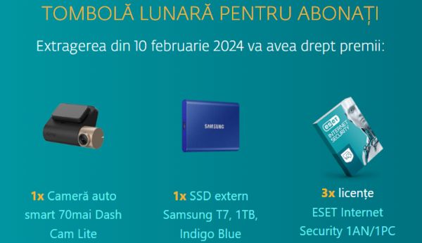 Câștigă o cameră auto smart 70mai Dash Cam Lite