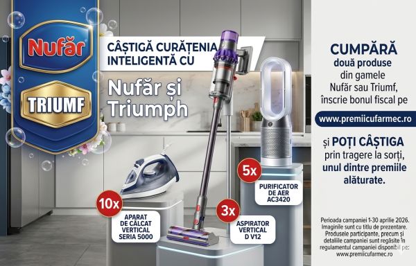 Câștigă 3 aspiratoare verticale Dyson V12 Origin