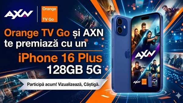 Câștigă un telefon iPhone 16 Plus 128GB 5G