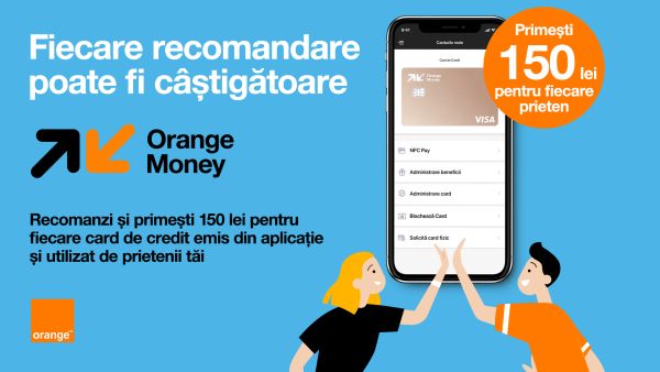 Câștigă 150 lei pentru fiecare recomandare eligibilă