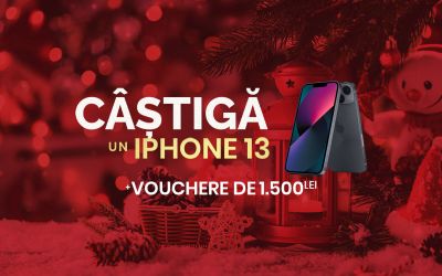 Câștigă un telefon mobil iPhone 13