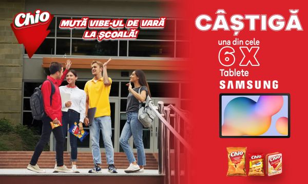 Câștigă 6 tablete Samsung Galaxy Tab S6 Lite