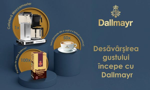 Câștigă o cafetieră Moccamaster KBG Select