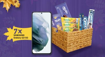 Câștigă 7 telefoane Samsung Galaxy S21 5G