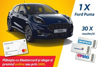 Câștigă o mașină Ford Puma