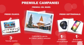 Câștigă o excursie de Crăciun în Laponia