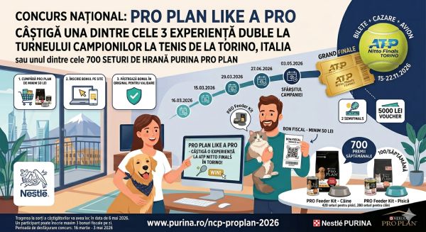 Câștigă 3 experiențe duble la ATP Nitto Torino