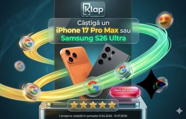 Câștigă un telefon iPhone 17 Pro Max 256GB 5G