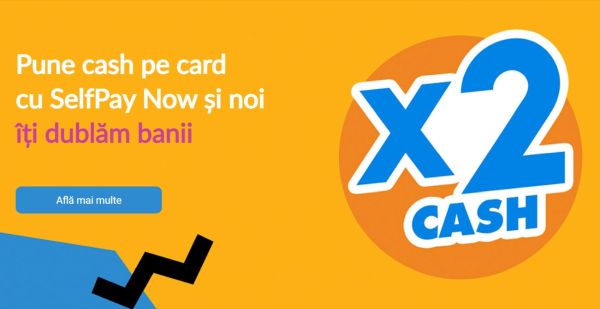 Câștigă zilnic maxim 500 de lei cu SelfPay Now